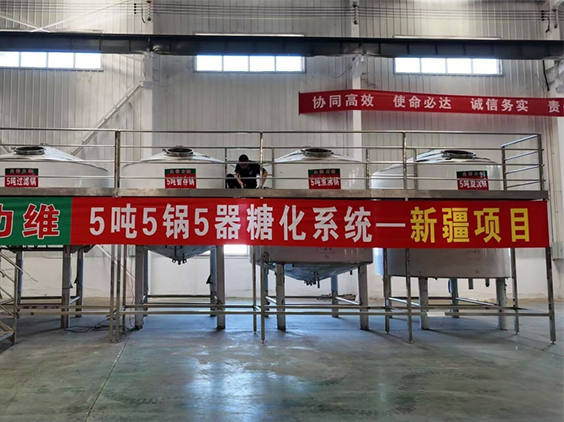 平果精酿啤酒设备厂—5吨精酿啤酒设备—新疆项目